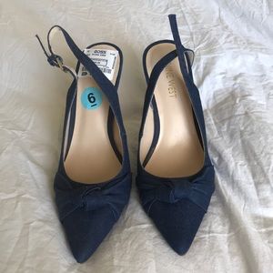 denim heel